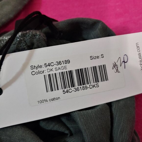 Bobi Los Angeles Loose Turtle Neck Long Sleeve  Knit Women's  Top - Picture 7 of 7